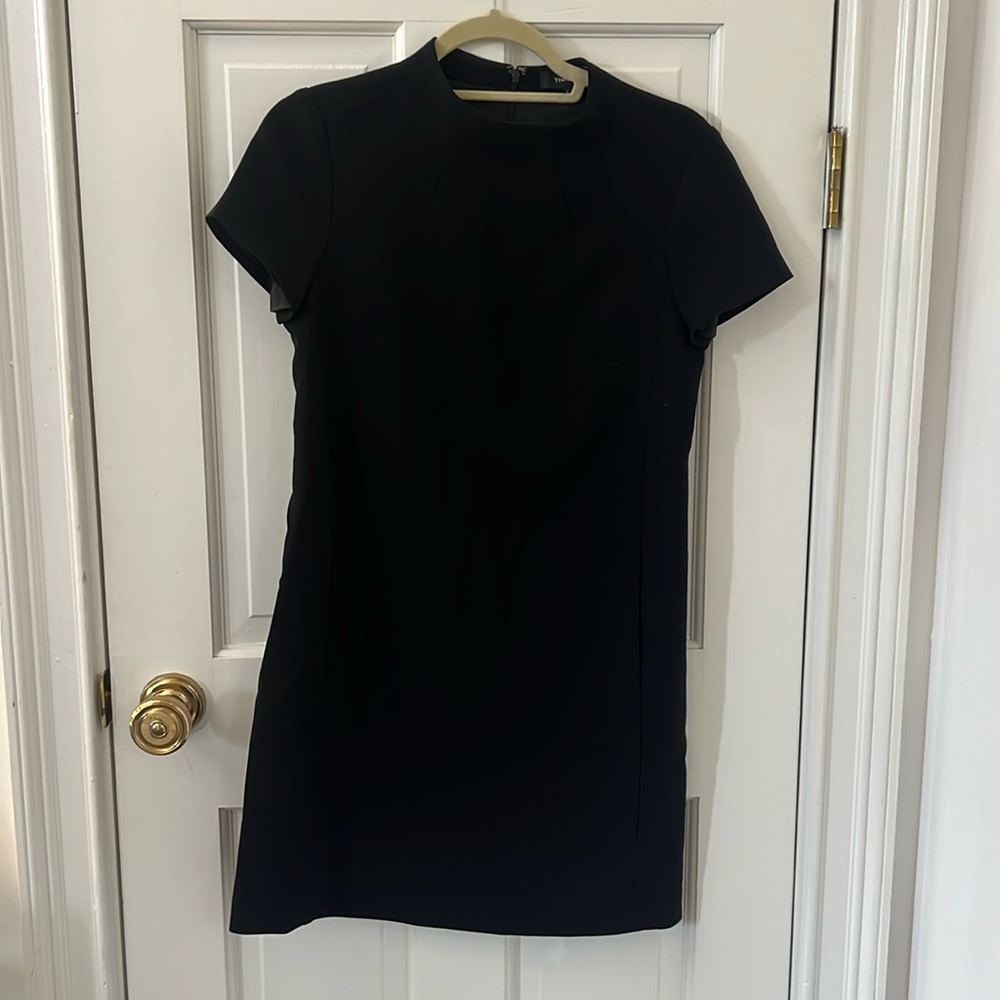 Theory Black Straight Dress